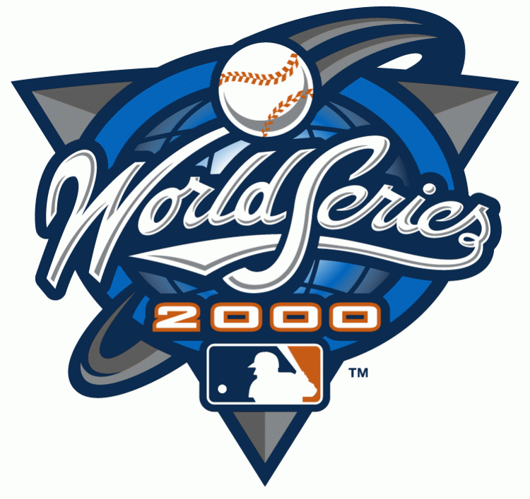 MLB World Series 2000 Primary Logo iron on transfers for T-shirts